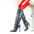DAMEN SCHUHE TREND STIEFELETTEN | ELEGANT MODERN STILETTOS SCHWARZ